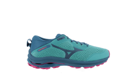 MIZUNO WAVE RIDER TT FEMME CYAN 37 29/LAGOON/MOROCCANB/