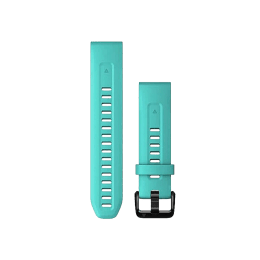 GARMIN BRACELET QUICKFIT 20MM 20MM 02_05_AQUA SILICONE