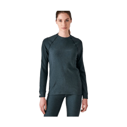 DAMART SOUS-COUCHE COMFORT THERMOLACTYL 4 COL ROND FEMME M NOIR
