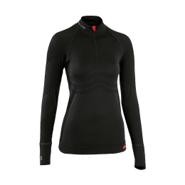 DAMART SOUS-COUCHE ENERGY THERMOLACTYL 3 COL DEMI-ZIP FEMME M/L NOIR
