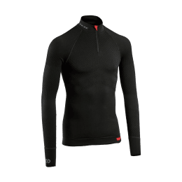 DAMART SOUS-COUCHE ENERGY THERMOLACTYL 3 COL DEMI-ZIP HOMME XXL/XXXL NOIR