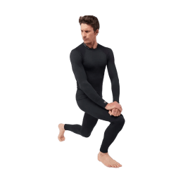 DAMART SOUS-COUCHE ENERGY THERMOLACTYL 3 COL ROND HOMME L/XL NOIR