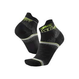 SIDAS CHAUSSETTES RUN ULTRA HOMME ML(4041) BLACK/YELLOW
