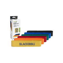 BLACKROLL LOT DE 6 BANDES ELASTIQUES LOOP BAND TU YELLOW, ORA