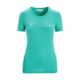 ICEBREAKER T-SHIRT MERINO TECH LITE II CADE FEMME S FRESH