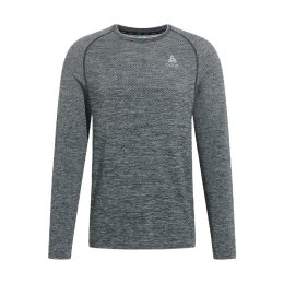 ODLO T-SHIRT MANCHES LONGUES ESSENTIAL SEAMLESS HOMME M 15700 - GREY MELANGE