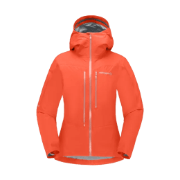 NORRONA VESTE FALKETIND GORE-TEX PACLITE FEMME XS 5620_ORANGE ALERT