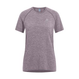 ODLO T-SHIRT MANCHES COURTES ESSENTIAL SEAMLESS FEMME M 21118 - GRAY RIDGE M
