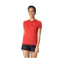 ODLO T-SHIRT MANCHES COURTES ZEROWEIGHT CERAMIC FEMME XS 30853 - AMERICAN BEA