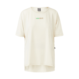 PICTURE T-SHIRT MANCHES COURTES KIERSI TECH FEMME S A SMOKE WHITE