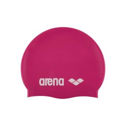 ARENA BONNET de bain CLASSIC SILICONE TU 91 / FUCHSIA-WHITE