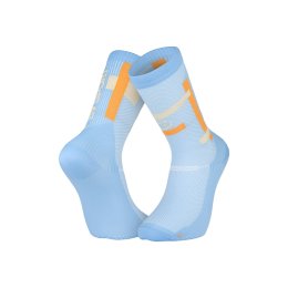 BV SPORT CALZINI LIGHT RUN ALTI 39/41 023_BALI - CIEL/ORANGE