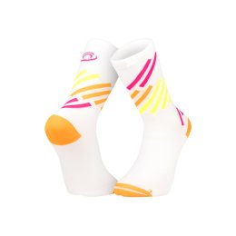 BV SPORT CHAUSSETTES LIGHT RUN HAUTES 45-47 016_MIAMI - ORANGE/JAUNE