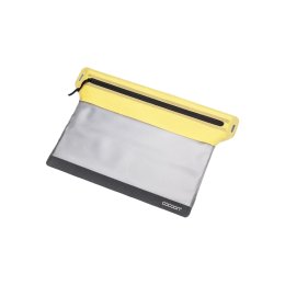 COCOON POCHETTE PIATTA ZIPPATA PER DOCUMENTI S GREY/YELLOW