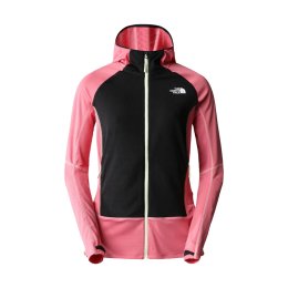 THE NORTH FACE POLAIRE BOLT POLARTEC CAPUCHE FEMME L COSMO PINK-TNF BLACK