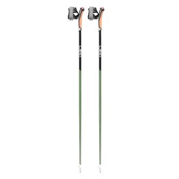 LEKI BÂTONS FLASH CARBON 120CM GREEN METALLIC-BLACK