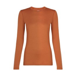 ICEBREAKER T-SHIRT MANCHES LONGUES 200 OASIS FEMME S DUSTY CLAY