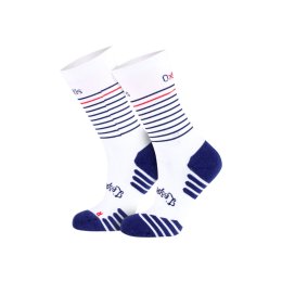 OXSITIS CHAUSSETTES BBR 35-38 BLANC/BLEU
