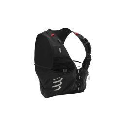 COMPRESSPORT SAC D'HYDRATATION ULTRUN S PACK EVO 10L AVEC FLASQUES XS BLACK