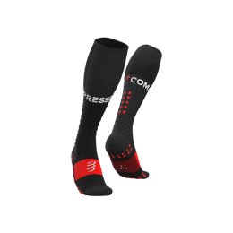 COMPRESSPORT CHAUSSETTES DE COMPRESSION FULL SOCKS RUN T3 BLACK