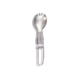 OPTIMUS CUILLÈRE/FOURCHETTE PLIABLE TITANE TU .