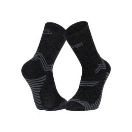 BV SPORT CHAUSSETTES TRAIL ULTRA + MERINOS 42-44 001_ANTRACITE