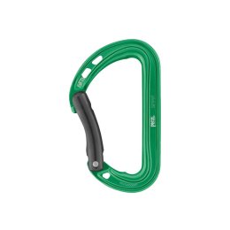 PETZL MOUSQUETON SPIRIT COURBE BENT GATE GREEN