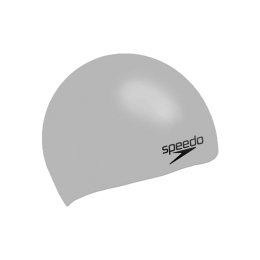 SPEEDO BONNET DE BAIN MOULÉ UNI GRIS TU GRE