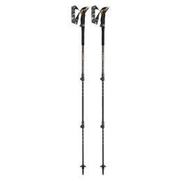 LEKI BÂTONS DE RANDONNÉE MAKALU LITE 100-135CM ORANGE-BLACK-DARK AN