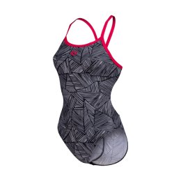 ARENA MAILLOT DE BAIN OVERVIEW PRINT FEMME 34 915 / FREAK ROSE-WHI