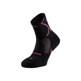 LURBEL CHAUSSETTES TRACK FOUR MIXTE 42-44 0022 BLACK/FUCHSIA