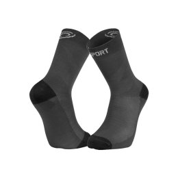 BV SPORT CHAUSSETTES DOUBLE GR HAUTES MIXTE 45-47 001_ANTRACITE