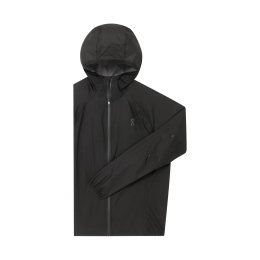 Veste De Running Odlo X-Alp Imperméable Pour Homme - Noire - Polyester Léger Pour Course à Pied, Trail, Plein Air