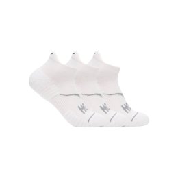 HOKA LOT DE 3 PAIRES DE CHAUSSETTES DE RUNNING INVISIBLES 46 - 50 WHITE/WHITE/WHITE