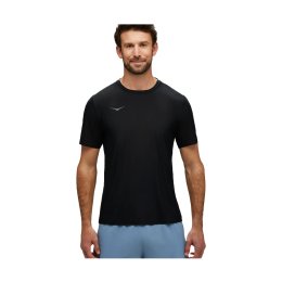 HOKA T-SHIRT AIROLITE RUN HOMME S BLACK