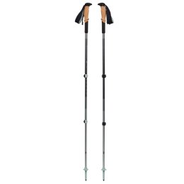 BLACK DIAMOND BÂTONS PURSUIT SHOCK S/M STEEL GREY-FOAM GREE
