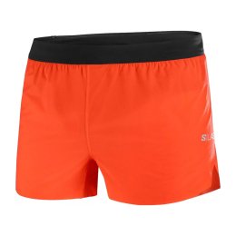 SALOMON SHORT S/LAB SPEED 3IN HOMME L FIERY RED
