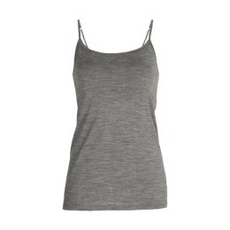 ICEBREAKER DEBARDEUR MERINO SIREN BRA CAMI FEMME M GRITSTONE HTHR