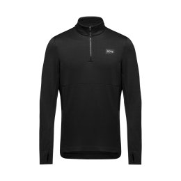 GORE MAILLOT THERMIQUE 1/4 ZIP HOMME L 9900 - BLACK