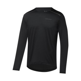 GORE T-SHIRT MANCHES LONGUES CONTEST HOMME S 9900 - BLACK