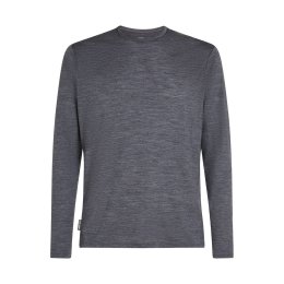 ICEBREAKER T-SHIRT MANICA LUNGA MERINOS SPHERE II UOMO L MIDNIGHT HTHR