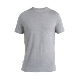 ICEBREAKER T-SHIRT MANCHES COURTES MERINOS SPHERE II HOMME M METRO HTHR