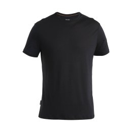 ICEBREAKER T-SHIRT MANCHES COURTES MERINOS SPHERE II HOMME L BLACK