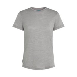 ICEBREAKER T-SHIRT MERINO 125 COOL LITE SPHERE III FEMME S METRO HTHR