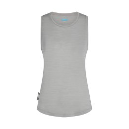 ICEBREAKER CANOTTA MERINO 125 COOL LITE SPHERE III DONNA L METRO HTHR