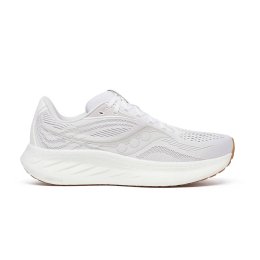 SAUCONY RIDE 18 HOMME 40.5 107- WHITE/GUM