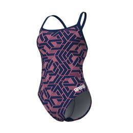 ARENA MAILLOT DE BAIN ESCAPE FEMME 34 417 / NAVY-TEAM REDW
