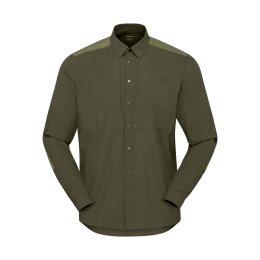 NORRONA CHEMISE FEMUND LIGHT HOMME L 3301_OLIVE NIGHT