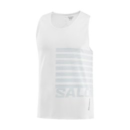 SALOMON DEBARDEUR SENSE AERO GFX HOMME XL WHITE