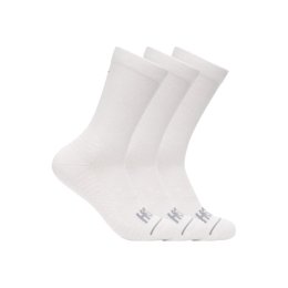 HOKA CHAUSSETTES RUN CREW MI-HAUTES (3 PAIRES) 38 - 42 WHTWH